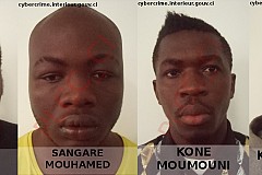 Côte d’Ivoire : 4 cybers escrocs coincés par la police après avoir exhibé leur butin sur Youtube Côte d’Ivoire : 4 cybers escrocs coincés par la police après avoir exhibé leur butin sur Youtube