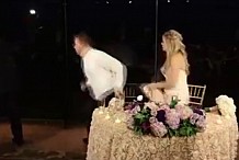 (Vidéo) Etats-Unis: Le jeune marié sauve la vie de l'une des invitées lors de la réception