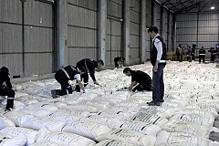 Argentine : De la cocaïne dans des sacs de riz pour un programme de l'ONU contre la faim Argentine : De la cocaïne dans des sacs de riz pour un programme de l'ONU contre la faim