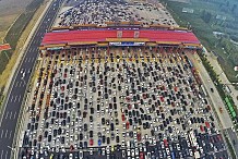 (Vidéo) Pékin : Un embouteillage de fin du monde