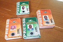 Démarrage de la distribution des cartes d’Identité des Professionnels des médias