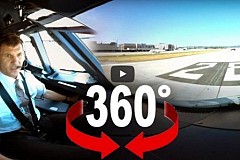 Une vidéo interactive vous propose de vivre un décollage dans le cockpit d'un A320