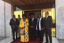 Le Chef de l’Etat a eu un entretien avec une délégation des missions d’observation de l’élection présidentielle ivoirienne