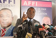 Présidentielle 2015 : Affi N'guessan reconnait sa défaite, félicite Ouattara et fait des remarques 