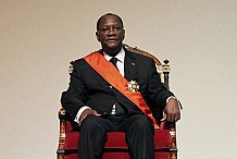 Côte d`Ivoire: Investiture mardi d`Alassane Ouattara réélu président
