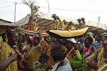 Démarrage du festival culturel, Abissa, dans la ville historique de Grand-Bassam  