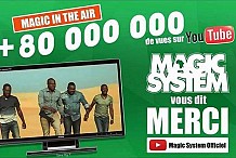 Magic System : 80 millions de vues sur youtube du clip 