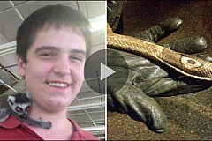 (Vidéo) Etats-Unis : Il se suicide en laissant son cobra le mordre