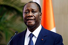 Attentats de Paris : Le président Ouattara condamne avec fermeté ''des actes terroristes''