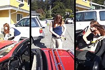 (Vidéo) Elle casse la voiture de son ex-mari à coups de marteau