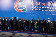 La Chine promet 60 milliards de dollars d’aide à l’Afrique