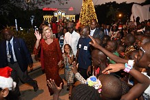 Dominique Ouattara brise la barrière entre enfants de pauvres et de riches dans un décor féérique 