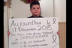 Canada: Nathan, 6 ans, gagne son combat contre la leucémie juste avant Noël Canada: Nathan, 6 ans, gagne son combat contre la leucémie juste avant Noël
