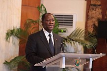 La réconciliation ne doit plus être un vain mot selon Alassane Ouattara