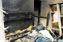 Anyama : Un homme brûlé vif dans l'incendie de sa maison