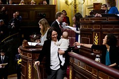 Espagne: Un bébé récolte une voix lors de l'élection du président du Parlement