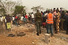 (Photos) Nigeria : Trois cadavres découverts sous la fondation d’une église