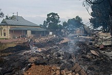 Bangolo : Un feu de brousse ravage des habitations de Diéouzon