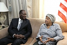 Liberia: Sirleaf appelle à surveiller les frontières pour éviter des attaques en Côte d’Ivoire

