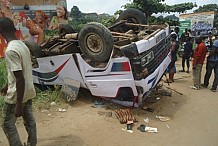 Abobo/ Un gbaka percute un autre : Un mort et 11 blessés
