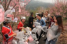 (Photos) En Chine, on vend de l'air pur dans des sacs plastiques 