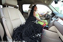 (Photos) Elle possède les plus longues dreadlocks du monde