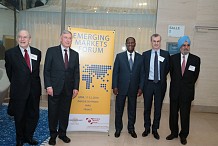 Forum des marchés émergents : Alassane Ouattara préconise de lutter contre toutes les formes de terrorisme 

