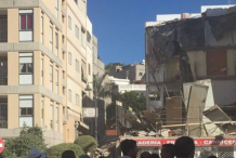 Canaries : Un immeuble s'effondre: au moins neuf disparus