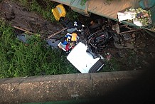 Un camion tombe dans le fleuve N'zi, trois morts