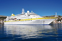 Le bateau de croisière Allemand 