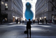 Une piscine verticale en forme d'oreille de Van Gogh exposée à New York