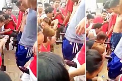 (Vidéo) Cambodge : Elles enfilent une capote avec la bouche sur des aubergines (Vidéo) Cambodge : Elles enfilent une capote avec la bouche sur des aubergines