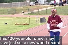 (Vidéo) Etats-Unis: A 100 ans, elle s'offre le record du monde du 100m en 46''79

