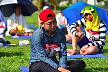 Un concours d’inactivité organisé en Corée du Sud
