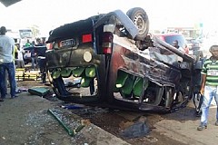 Grave accident de la circulation à Port-bouët