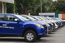 Le District d’Abidjan équipe l’unité de secours de la police nationale ivoirienne en véhicules 4x4
