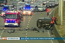 (Vidéo) Il roule à contresens sur l’autoroute et tue deux jeunes 