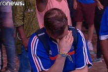 En larmes, ce supporter français se fait consoler par un enfant portugais (vidéo)