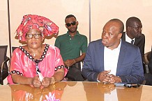 Gratitude : Maman Amazone, la veuve de Papa Wemba est venue remercier les autorités ivoiriennes