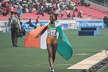 Marie-Josée Ta Lou en piste, jeudi, de la Diamond League 2019