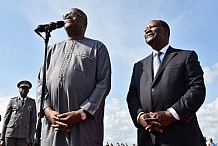 Le président du Burkina Faso effectue sa première visite en Côte d’Ivoire

