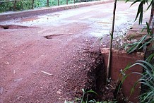 Risque d’éffondrement du pont sur la rivière Kèvy à Gbessé (Agboville) devenu vétuste
