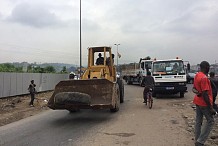 Adjamé : Maman Buldozer a frappé le boulevard Nangui Abrogoua, la population en colère