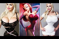 Elle se fait retirer six côtes pour ressembler à Jessica Rabbit (photos)