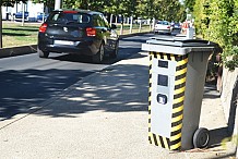 France: Exaspéré par les excès de vitesse devant chez lui, il déguise sa poubelle en radar