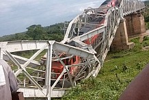 Côte d’Ivoire: affaissement d’un pont ferroviaire au passage d’un train
