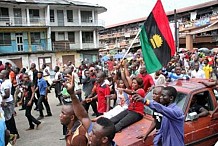 Une centaine de Biafrais manifestent au quartier Biafra d'Abidjan