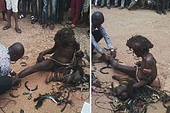 (Photo) Un fou guéri par la Puissance de Dieu ! (Photo) Un fou guéri par la Puissance de Dieu !