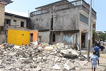 A Koumassi, la mairie détruit des maisons pour dégager les canalisations