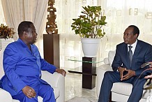 Blaise Compaoré fait sa première apparition publique en Côte d’Ivoire depuis sa chute